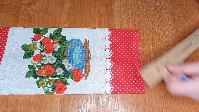 Как сшить пакетницу с вышивкой, своими руками