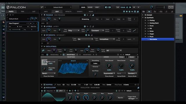 Basic Tips for UVI Falcon VST hybrid synth смотреть онлайн