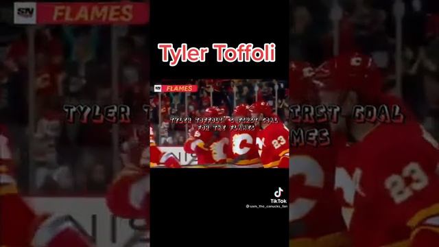 Tyler Toffoli’s First Goal With The Calgary Flames Vs The Columbus Blue Jackets