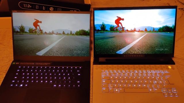 OLED vs IPS 240hz | Razer vs Alienware M15 смотреть онлайн