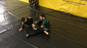 Grappling. Грэпплинг. BJJ. Болевой прием обратный узел бедра