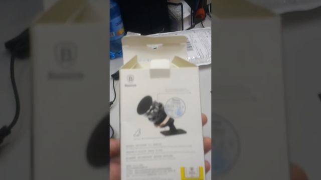 Автомобильные крепление для телефона Baseus unboxing смотреть онлайн