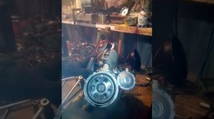 замена муфты сцепления на бензопиле "дружба"