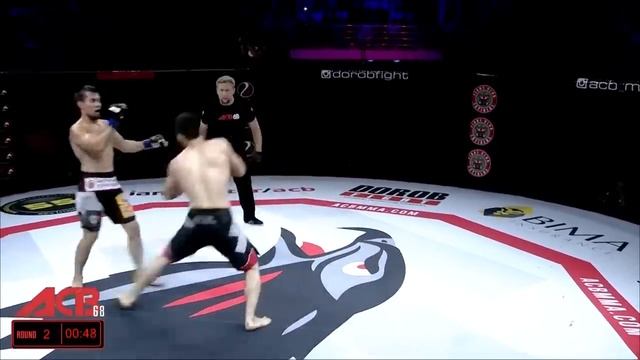 Евгений Рязанов vs. Амир Эльжуркаев | Evgeny Ryazanov vs. Amir Elzhurkaev | ACB 68 - Young Eagles 2 смотреть онлайн