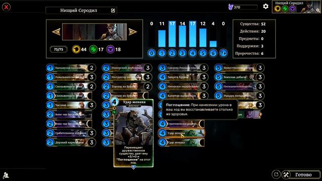 Нищий Сиродил. Обзор колоды. The Elder Scrolls: Legends.