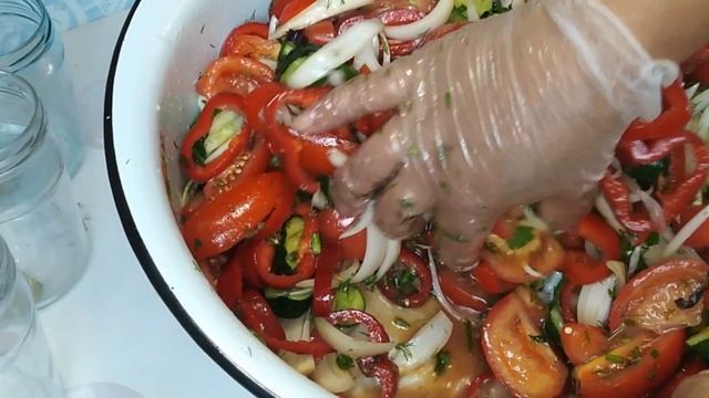 Салат Донской на зиму без варки??? !!!!! Он стал Фаворитом среди Осенних Салатов