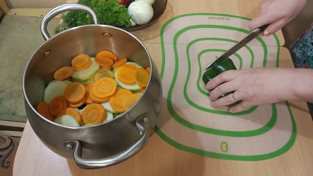 Курица с овощами смотреть онлайн