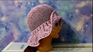 ПАНАМА КРЮЧКОМ. Ажурная панама для начинающих. (720p)