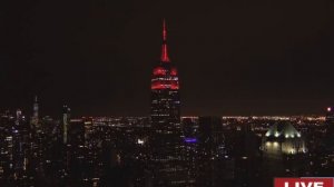 INCREDIBLE Music-to-Light Show at the EMPIRE STATE BUILDING with ALICIA KEYS “Empire State of Mind”