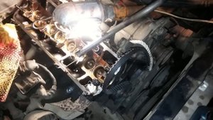 Замена МСК не снимая ГБЦ.Audi 80.(PM,RN,RU,3A, NE,PP,JV,JN, DZ,SD,SF,RNA)