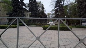 Поездка на машине по улице Ставропольская в Краснодаре. Весна в Краснодаре