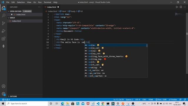 How to Enable Emoji in Visual Studio Code ? смотреть онлайн
