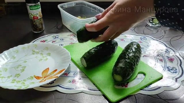Огурцы малосольные быстрого приготовления - рецепт смотреть онлайн