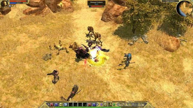 Titan Quest: Immortal Throne - HD Gameplay смотреть онлайн