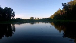 Ловля окуня на озере. Ультра-лайт.