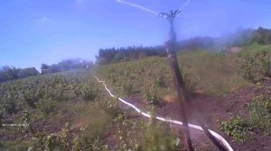 Полив мотопомпой ч.2