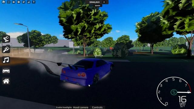 Skyline R34 | (Roblox Drift Paradise) смотреть онлайн