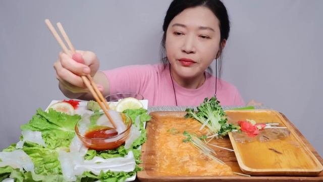 해삼알 해삼내장 광어회 리얼사운드 먹방   ASMR MUKBANG EATING SOUNDS | EATING SHOW