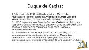 Biografia : Duque de Caxias