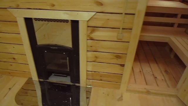 ОФИГЕННАЯ Баня в Свердловске + Терраса и Дровник # Russian bath смотреть онлайн