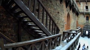 Литва. Тракайский замок зимой 2/Lithuania. Trakai castle in winter 2/Lietuva. Trakų pilis žiemą 2