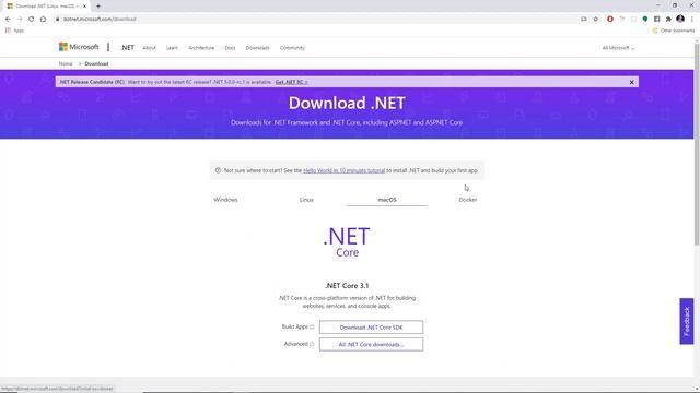 Download and Install .NET core in 1 minute смотреть онлайн