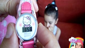 Обзор детских часов Hello Kitty. Kids watches Hello Kitty, Review 