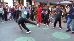 New York street dancers Уличные танцы Нью Йорка