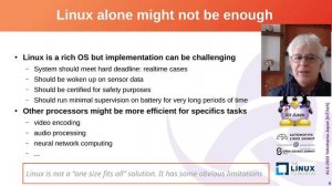 Implement Safety with a RTOS Running as a Linux Companion Within... Stephane Desneux & Fulup Ar Fol