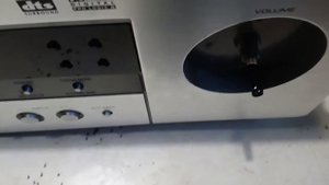 Ремонт ручки регулятора громкости ресивера Yamaha 357