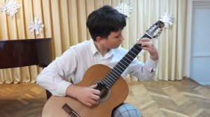 Болбат Евгений, инструментальная музыка соло, народные струнно- щипковые инструменты, гитара 12-14