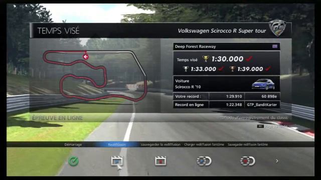 GT6 - 28 - Evènement saisonnier - Volkswagen Scirocco R Super Tour смотреть онлайн