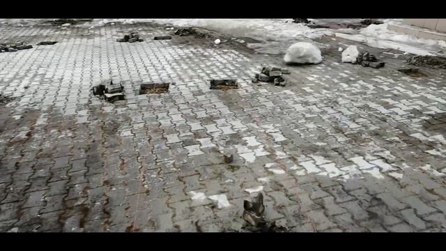 Бетонируем буронабивные сваи для летнего строительства кафе. смотреть онлайн