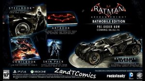 Batman: Arkham Knight - Two Collectors Edition Revealed (Batman/Batmobile Statue)