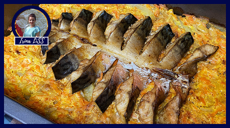 Самый вкусный Маринад для скумбрии в духовке: Вкуснейший рецепт Рыбы на картофельной подушке