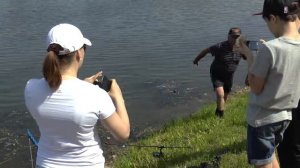 рыбалка на царицынском пруду(в москве) 1 6 2014года