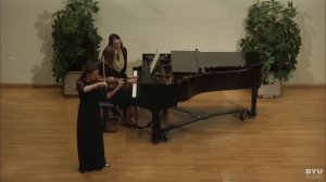 Intro and Tarantella by Sarasate ~  Senior Violin Recital