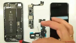 Часть 1 почему не работает микрофон на iPhone 7, замена микрофона своими руками, нет звука айфона