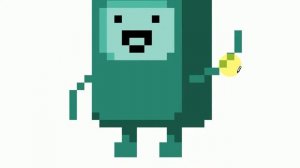 How to draw BMO, BM(Adventure time!) pixel art ✔