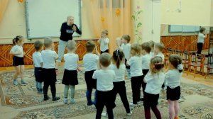 Урок хореографии в детском саду 2018