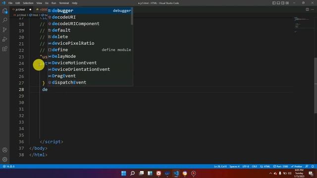Javascript Feature "use strict" mode | Advance Javascript | Class 1. смотреть онлайн