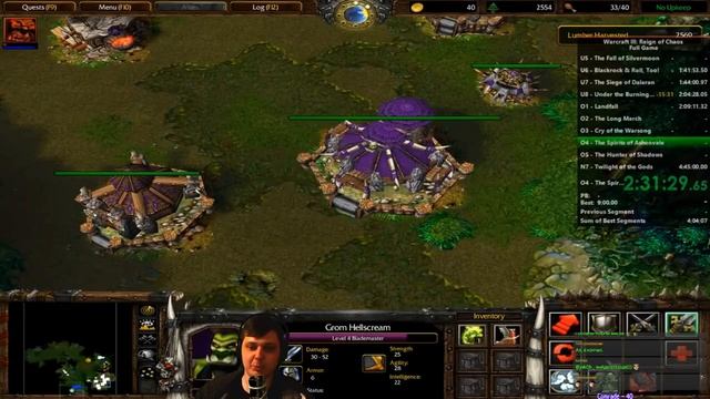 Разбор мирового рекорда по WarCraft 3 RoC. Кампания Орков