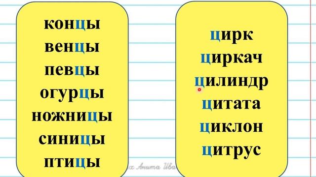 Заглавная и строчная буквы Ц,ц. Урок обучения грамоте (русского языка), 1 класс. смотреть онлайн