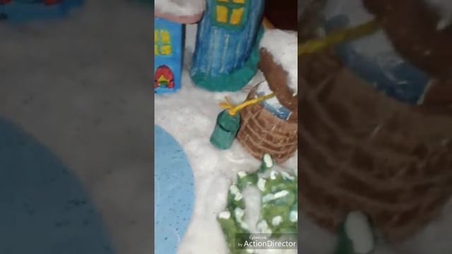 Зимняя поделка в школу . смотреть онлайн