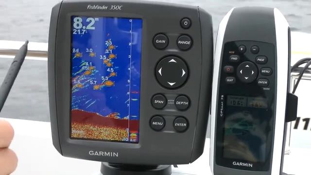 Видеообзор Garmin FishFinder 350 смотреть онлайн