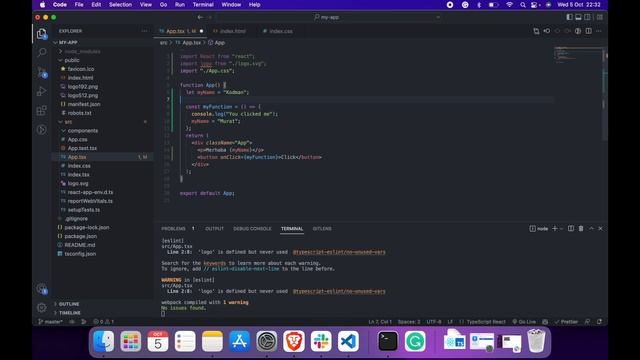 React-Typescript - State nedir? Events nedir? (1)