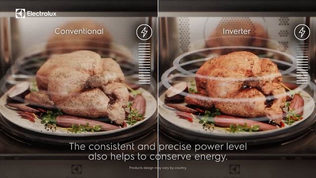 Electrolux inverter technology cooks evenly and efficiently смотреть онлайн