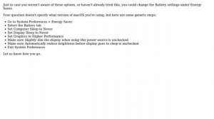 Apple: How to prevent screen lock when MacBook AC adapter is unplugged? (3 Solutions!!)