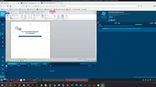 Malware Analysis for Word Documents | TryHackMe MAL: REMnux - The Redux смотреть онлайн