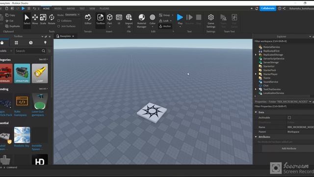 Как сделать ragdoll в роблокс студио смотреть онлайн